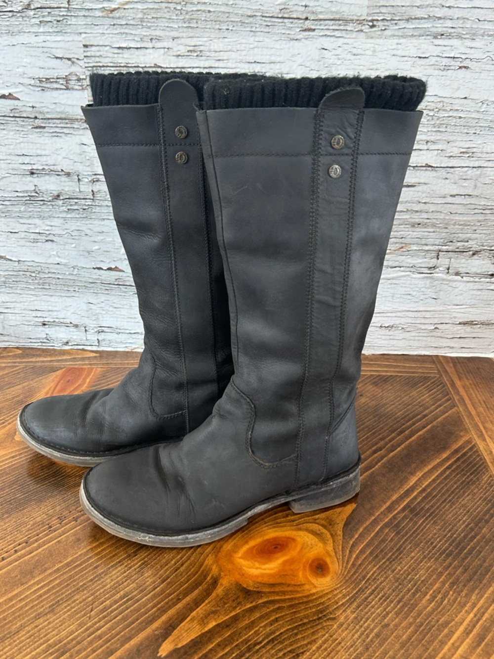 FLY LONDON Soft Leather Moto Boots